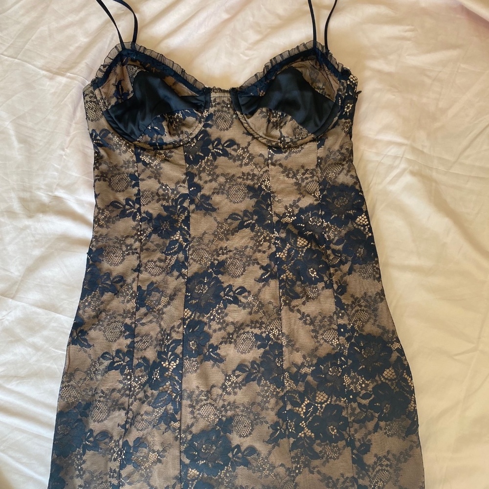 For Love and Lemons Short Black Dress